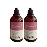 Combo Sữa Tắm Dưỡng Thể Trắng Da Hương Nước Hoa Mcnally Dưỡng Ẩm, Sáng Da, Cho Da Mềm Mịn, Lưu Hương Lâu 500mlx2