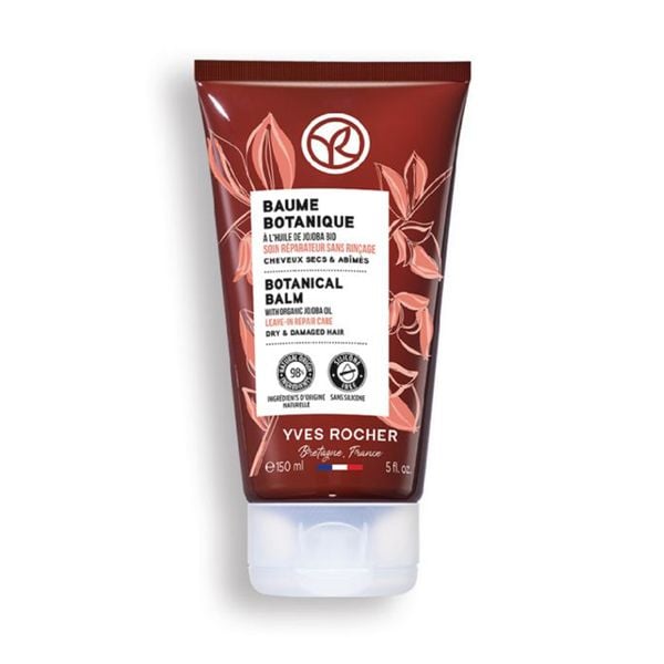 Sáp Dưỡng Phục Hồi Tóc Hư Tổn Yves Rocher Repair Botanical Balm With Organic Jojoba Oil Tube 150ml