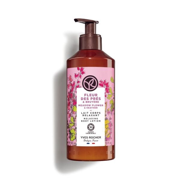 Sữa Dưỡng Thể Yves Rocher Hương Hoa Cỏ Body Lotion Meadow Flower & Heather 390ml