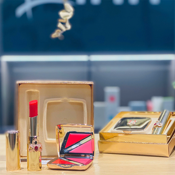 Full Size Bộ Son Dưỡng Môi Ohui The First Geniture Lipbalm Set Màu Coral