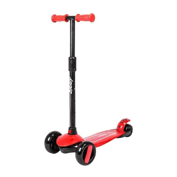Xe Trượt 3 Bánh Scooter Spartan Ziggy 3-Wheel Tilt Scooter w/LED light - Red ZG-7036
