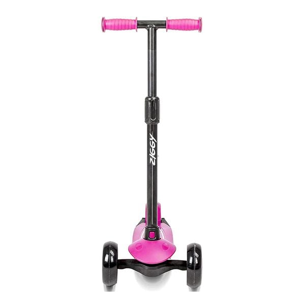 Xe Trượt 3 Bánh Scooter Spartan Ziggy 3-Wheel Tilt Scooter w/LED light - Pink ZG-7039