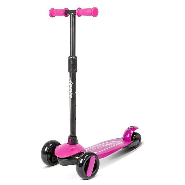 Xe Trượt 3 Bánh Scooter Spartan Ziggy 3-Wheel Tilt Scooter w/LED light - Pink ZG-7039