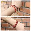  [DIY bracelets] Vòng Tay Set 3 Vòng Chỉ Tây Tạng Tông Đỏ Tươi Đỏ Đô Ngũ Sắc - Tuệ Lâm 