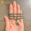  Chuỗi Vòng Tay Lam Ngọc Cuốn Nhiều Vòng 108 Hạt size 5li Hợp Mệnh Cầu Bình An - May Mắn - Sức Khỏe 