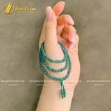  Chuỗi Vòng Tay Lam Ngọc Cuốn Nhiều Vòng 108 Hạt size 5li Hợp Mệnh Cầu Bình An - May Mắn - Sức Khỏe 