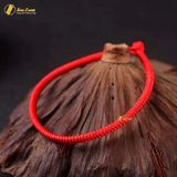  Vòng Chỉ May Mắn Bện Handmade Nút Thắt Đỏ Đen Tây Tạng May Mắn - Tuệ Lâm 