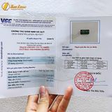  Vòng tay lu thống đá thạch anh dâu tây xanh chạm họa tiết tài lộc hanh thông, hợp mệnh mộc hỏa - Tuệ Lâm 