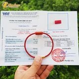  Vòng Tay Lu Thống Ngọc Huyết Jadeit Đỏ Cam Hợp Mệnh Hỏa Thổ Chiêu Tài Hút Lộc Hanh Thông 