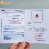  Mặt dây chuyền hồ ly chúa dáng ôm hoa đá đào hoa hợp mệnh trợ duyên bọc viền bạc S925 