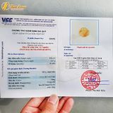  Vòng Tay May Mắn Bện Mặt Hồ Ly Chúa Lệch Đùi  Đá Thạch Anh Tóc Vàng Hợp Mệnh Kim Thổ 