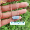  Mặt Dây Chuyền Lu Thống Đá Aquamarine Tự Nhiên Hợp Mệnh Thủy Mang Lại Tài Lộc Thịnh Vượng 