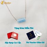  Mặt Dây Chuyền Lu Thống Đá Aquamarine Tự Nhiên Hợp Mệnh Thủy Mang Lại Tài Lộc Thịnh Vượng 