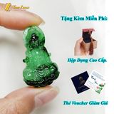  Dây Chuyền Mặt Phật Quan Âm Bồ Tát Ngọc Sơn Thủy Hợp Mệnh May Mắn Bình An 