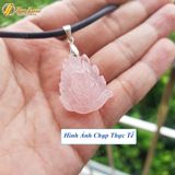  Mặt dây chuyền hồ ly chúa 9 đuôi xòe TA nhiều màu trợ duyên hợp mệnh may mắn 