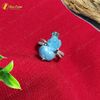 Nhẫn Bạc Nữ Tỳ Hưu Tài Lộc Đá Aquamarine Mệnh Thủy - Tuệ Lâm