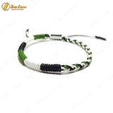  Vòng tay chỉ bện handmade tibet đa sắc phong cách may mắn - Tuệ Lâm 