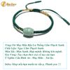 Vòng tay chỉ may mắn bện handmade lu thống ngọc sơn thủy hợp mệnh tài lộc bình an 