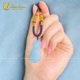  Dây Chuyền Mặt Phật Quan Âm Bồ Tát Đá Aquamarine hợp mệnh Thủy- mệnh Mộc, Bình An May Mắn 