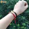  Vòng tay chỉ may mắn bện chỉ ngũ sắc tây tạng ở giữa bình an -Tuệ Lâm 