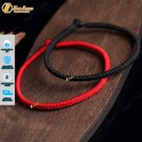  Vòng Chỉ May Mắn Bện Handmade Nút Thắt Đỏ Đen Tây Tạng May Mắn - Tuệ Lâm 