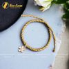 Vòng Tay Handmade Chỉ Ngũ Sắc Tây Tạng Mix Charm Bạc Hoa Mai