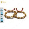 Vòng Tay Dâu Tằm Cho Bé Mix Bi Bạc Bình An - May Mắn - Tuệ Lâm