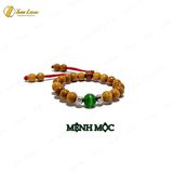  Vòng tay hạt gỗ dâu tằm cho bé mix hạt nhiều màu hợp mệnh bình an may mắn 