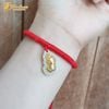  Vòng Tay Chỉ Đỏ May Mắn Bện Tỳ Hưu Ngọc Phỉ Thúy Tài Lôc Hợp Mệnh 