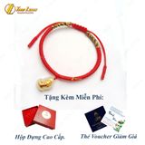  Vòng Tay Chỉ Đỏ May Mắn Bện Tỳ Hưu Ngọc Phỉ Thúy Tài Lôc Hợp Mệnh 