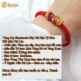  Vòng Tay Tỳ Hưu Đổi Màu Bện Handmade Dây Chỉ Cao Cấp Cầu Bình An Tài Lộc May Mắn - Tuệ Lâm 