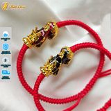  Vòng Tay Tỳ Hưu Đổi Màu Bện Handmade Dây Chỉ Cao Cấp Cầu Bình An Tài Lộc May Mắn - Tuệ Lâm 