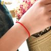  Vòng tay chỉ đỏ may mắn bện handmade mang lại may mắn bình an hợp mệnh - Tuệ Lâm 
