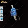 Vòng tay mặt hồ ly chúa 9 đuôi dáng thủng đá moonstone bện chỉ may mắn tự nhiên phù trợ tình duyên