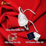  Vòng tay chỉ bện hồ ly chúa 9 đuôi thạch anh trắng hợp mệnh kim thủy, trợ duyên may mắn - Tuệ Lâm 