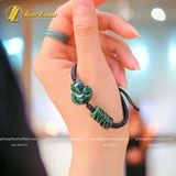  Vòng tay ngũ điếu mix hồ ly chúa ốm hoa ngọc sơn thủy hợp mệnh trợ duyên bện chỉ handmde may mắn 