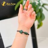  Vòng tay ngũ điếu mix hồ ly chúa ốm hoa ngọc sơn thủy hợp mệnh trợ duyên bện chỉ handmde may mắn 