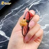  Vòng tay nữ hồ ly chúa thạch anh tóc vàng hợp mệnh kim thổ, phù trợ tình duyên, mang lại may mắn 