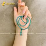  Chuỗi Vòng Tay Lam Ngọc Cuốn Nhiều Vòng 108 Hạt size 5li Hợp Mệnh Cầu Bình An - May Mắn - Sức Khỏe 