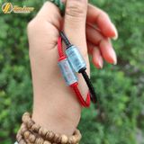  Vòng tay lu thống đá Aquamarine xanh dương hợp mệnh thủy mộc chiêu tài hút lộc hanh thông 