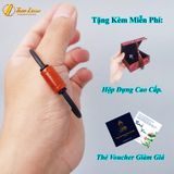  Vòng Tay Lu Thống Ngọc Huyết Jadeit Đỏ Cam Hợp Mệnh Hỏa Thổ Chiêu Tài Hút Lộc Hanh Thông 