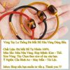  Vòng tay lu thống đá măt hổ dáng bầu tài lộc hanh thông màu nâu vàng hợp mệnh kim thổ - Tuệ Lâm 