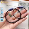 Vòng tay lu thống đá sodalite trơn chiêu tài hút lộc hợp mệnh thủy mộc