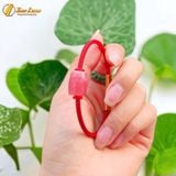  Vòng tay lu thống đá đào hoa hợp mệnh chiêu tài hút lộc hanh thông may mắn 