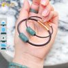 Vòng tay đôi nam nữ lu thống lam ngọc jade chạm kim tiền chiêu tài hút lộc hợp mệnh may mắn