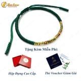  Vòng tay chỉ may mắn bện chỉ ngũ sắc tây tạng ở giữa bình an -Tuệ Lâm 