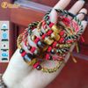 Vòng tay chỉ may mắn bện lu thống đá mắt hổ nâu vàng mang lại tài lộc bình an - Tuệ Lâm