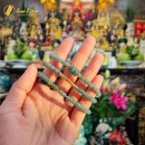  Chuỗi Vòng Tay Lam Ngọc Cuốn Nhiều Vòng Mix Ngũ Điếu và Charm Vàng Khắc Chú Om Mani Padme Hum Bình An - May Mắn - Tài Lộc 