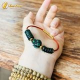  Vòng tay lu thống mix ngũ điếu mix hồ ly ôm hoa ngoc sơn thủy trợ duyên chiêu tài lộc - DIY TUỆ LÂM 