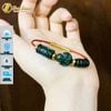 Vòng tay lu thống mix ngũ điếu mix hồ ly ôm hoa ngọc sơn thủy trợ duyên chiêu tài lộc